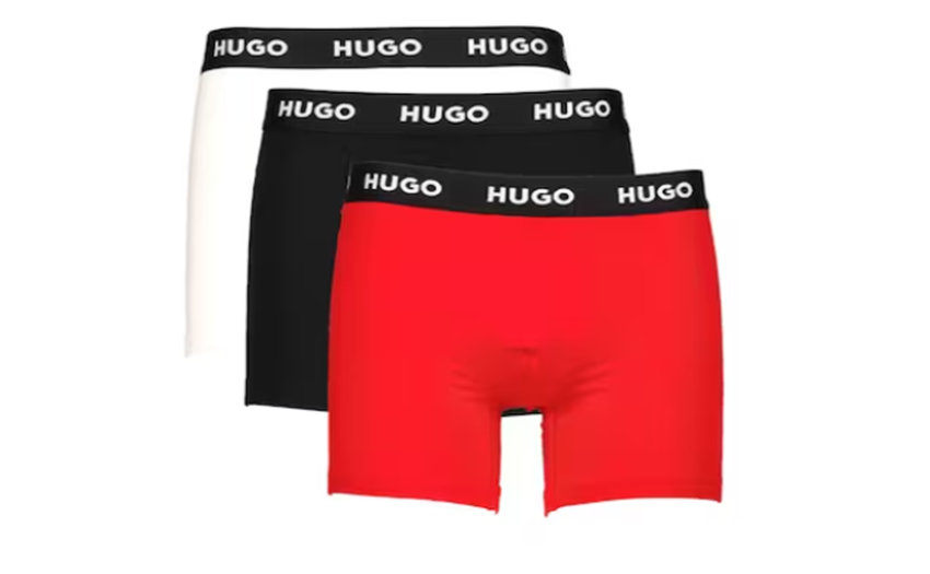 Mъжки боксерки с лого HUGO